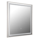 Specchio LED bagno con luce calda naturale o fredda per trucco rasatura e cura quotidiana