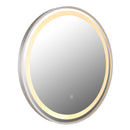 Specchio LED CCT con luce calda naturale e fredda per creare atmosfera o maggiore precisione nella zona specchio