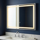 specchio led per hotel b b e bagni ospiti con cct selezionabile e controllo touch per un ambiente curato e funzionale