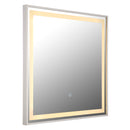 Specchio luminoso Rivas con LED integrato 10W e luce selezionabile 2700K 4000K 6500K