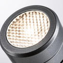 spot LED da esterno 24V con luce calda 3000K CRI oltre 90 e corpo girevole inclinabile