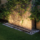 striscia LED da pavimento per illuminare siepi recinzioni muri esterni bordure terrazze e giardini
