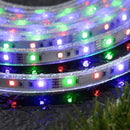 striscia LED solare RGB per dehors ristoranti hotel b b locali estivi e allestimenti outdoor
