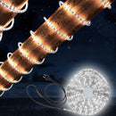 tubelight tubo led 18 m ip44 luce fredda per decorazione esterna