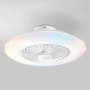 ventilatore plafoniera per camera e cucina moderna con luce regolabile caldo freddo e modalità rgb per atmosfera