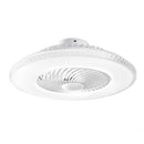 Ventilatore da soffitto smart Borea bianco con luce LED integrata e diffusore effetto cielo stellato