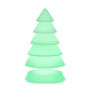 Snowy 100 RGB Solar- Lampada in plastica luminosa, forma ad albero di Natale, LED RGB, con telecomando, IP65 da esterno, altezza 100cm, Newgarden