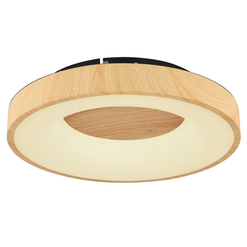 Jolli 41758-30 | Plafoniera 30cm Legno | Globo Lighting