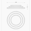 Magnifique 48005FSH-30 | Plafoniera LED | Globo Lighting