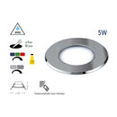 faretto cromoterapia da incasso bagno 12v rgb