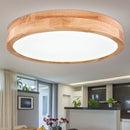 Rainer | Plafoniera LED | Legno 40cm