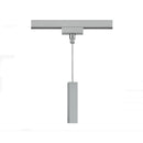 Adattatore per lampadari e sospensioni compatibile con sistema a binario bifase DUOline 230V, portata max 2 kg, acciaio satinato