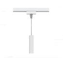 Adattatore per lampadari e sospensioni compatibile con sistema a binario bifase DUOline 230V, portata max 2 kg, colori bianco