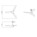 Alesund R67142132 | Ventilatore da soffitto | Trio Lighting