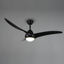 plafoniera ALESUND con telecomando e ventilatore Ø115 cm