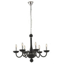 I-ALFIERE/6 NERO | Lampadari classici | Fan Europe