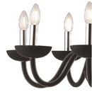 I-ALFIERE/8 NERO | Lampadari classici | Fan Europe