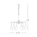 I-AMARCORD-S6 ZN | Lampadario sospensione | Fan Europe