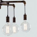 I-AMARCORD-S6 | Lampadario corten | Luce Ambiente Design