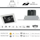 faretto tecnico apollo luce 3000k 4000k Apollo di Intec Light