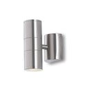 applique da esterno jump in acciaio inox con doppia illuminazione su e giù