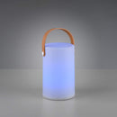 lampada portatile da esterno con batteria ricaricabile e luce calda