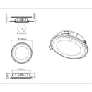 Aura 652410106 | Illuminazione da incasso | Faretti spot cartongesso