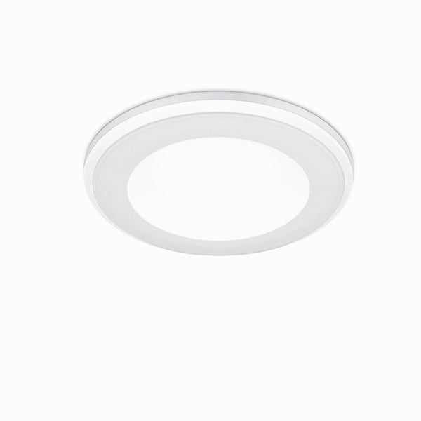 Aura - LED 5W faretto da incasso bianco tripla accensione Ø 8cm, senza trasformatore