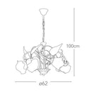 I-AUTUNNO/5 | Lampadario rustico | Fan Europe