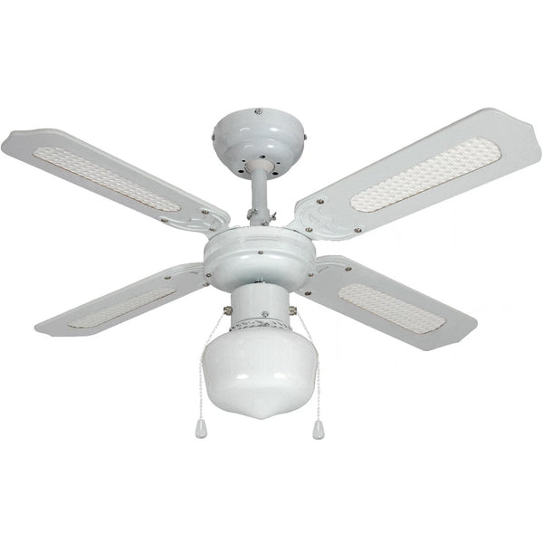 Ventilatore classico | Ventilatori da soffitto | Pale bianche