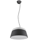 Lampadario a sospensione moderno cono nero Ø 45cm, 3 luci