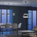 Lampadario a sospensione moderno cono nero Ø 45cm, 3 luci