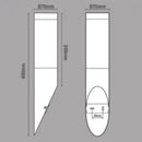 Applique Bergem | Luci da giardino | moderna acciaio