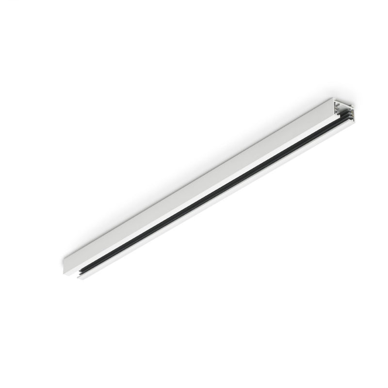 Binario bifase DUOline 50 cm 230V per faretti e sospensioni LED, bianco 