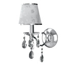 Applique classica Boeme con paralume decorato e cristalli K9