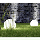 Lampada sferica da esterno IP44 con picchetto e cavo 5 metri