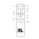 Borgholm R67083131 | Plafoniera LED | Ventilatore da soffitto | Telecomando incluso