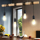 Brody R30244032 | Lampadario in legno | Illumninazione vintage