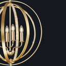 Candela 102000403 | Lampadario classico | Trio Lighting