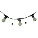 Catena di luci Luxy IP44 da esterno 3 m 12 portalampada E27