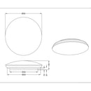 Charly 656010100 | Plafoniera LED | Smart CCT | Trio Lighting