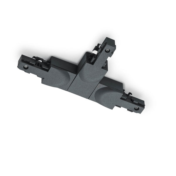 Connettore a T con alimentazione esterna per sistema Duoline nero