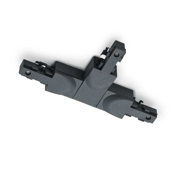 Connettore a T con alimentazione esterna per sistema Duoline nero