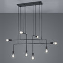 Connor 306200832 | Lampadario nero moderno | Trio Lighting