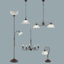 Linea completa di lampade rustiche Country by Trio Lighting