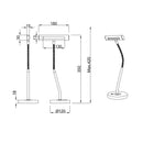 Curtis 579790107 | Lampade LED da ufficio | Illuminazione moderna | Trio Lighting