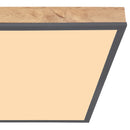 plafoniera moderna Doro 24W design naturale per soggiorno o camera