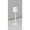 lampada led da tavolo ricaricabile bianca ip54 per esterno 