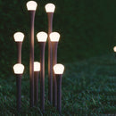 lampioncino decorativo alto per giardino con attacco g9