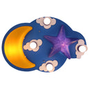 Plafoniera colorata 6 luci